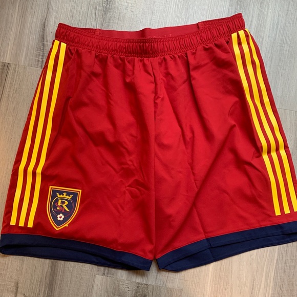 ADIDAS MLS Real Salt Lake Home Game Shorts - Picture 1 of 5